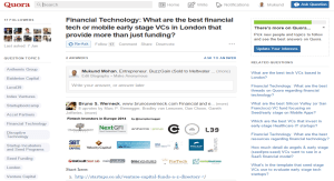 Quora for Investing Advice